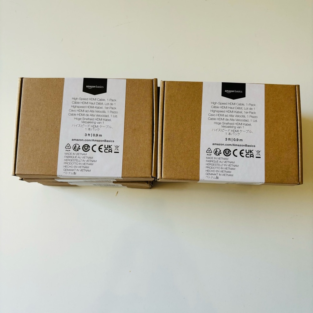 10 Pack Amazon Basics High- Speed HDMI Cable